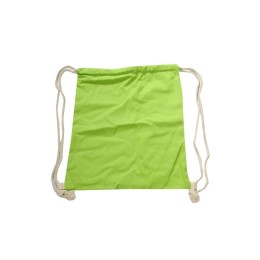 DWG023 make 100% polyester fluorescent green canvas rope bag manufacturer DWG023 make 100% polyester fluorescent green canvas rope bag manufacturer
